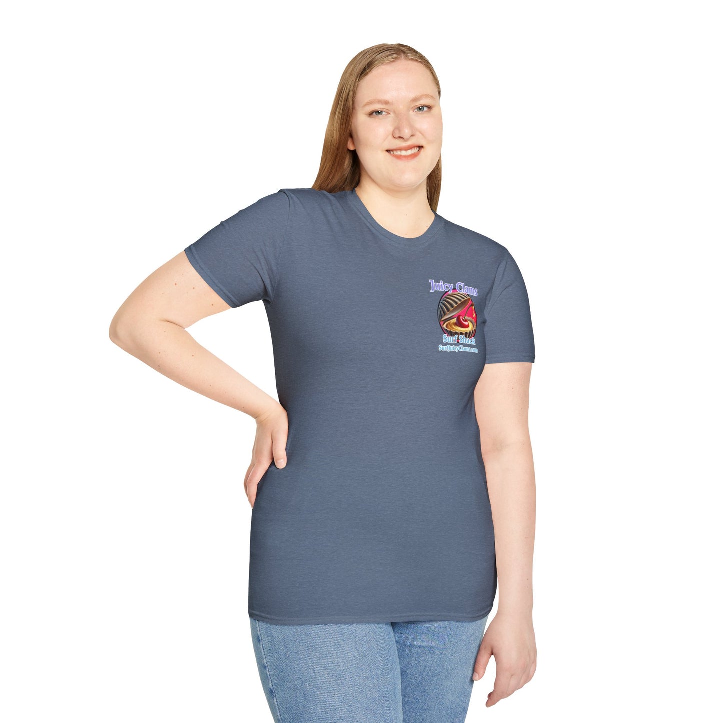 Juicy Clams Unisex Logo T-Shirt (A012)