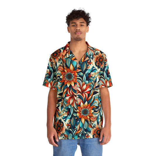 Juicy Clams Men's Hawaiian Shirt (H106)