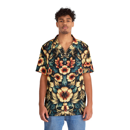 Juicy Clams Men's Hawaiian Shirt (H126)