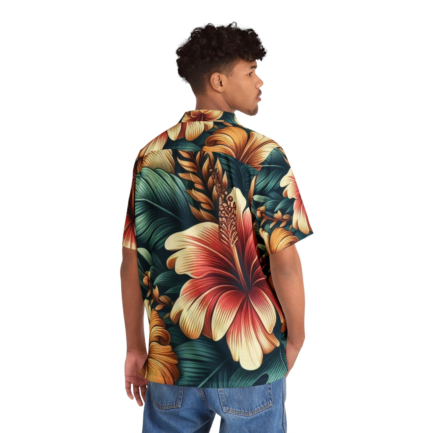 Juicy Clams Men's Hawaiian Shirt (1093)