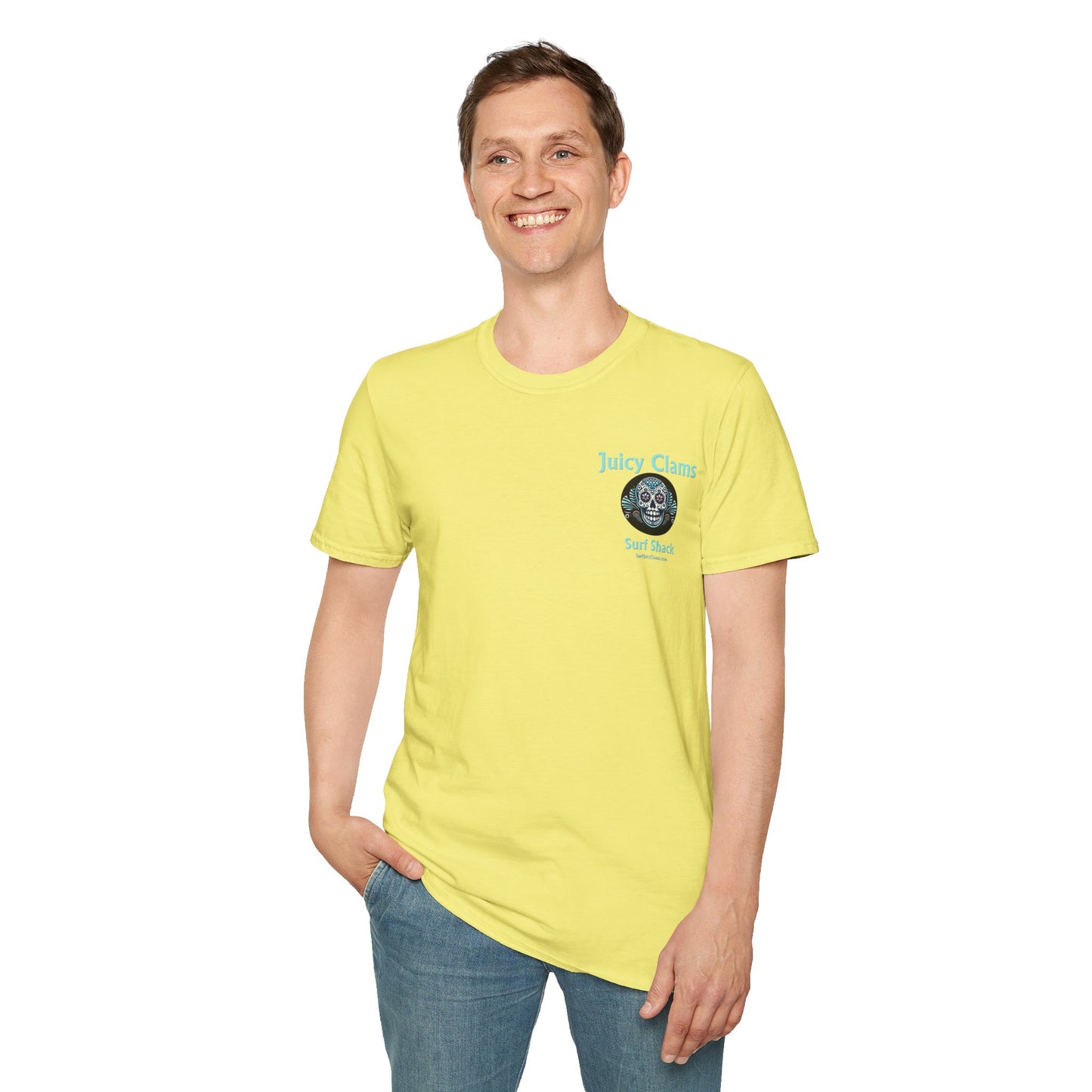Juicy Clams Unisex Logo T-Shirt (L006)