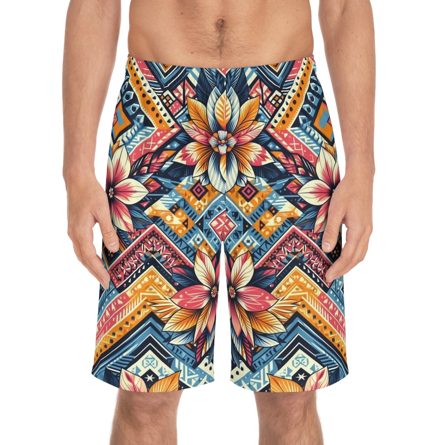 Juicy Clams Men's Board Shorts (1004)