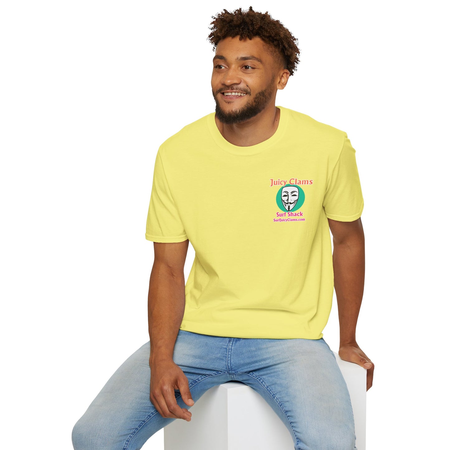 Juicy Clams Unisex Logo T-Shirt (L030)