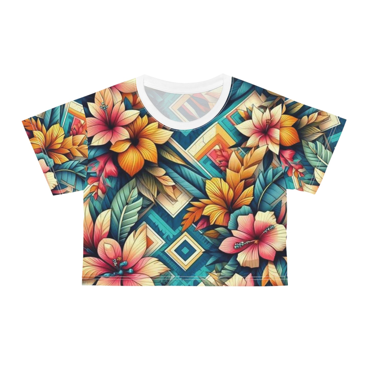 Juicy Clams Crop Top Tee (H163)