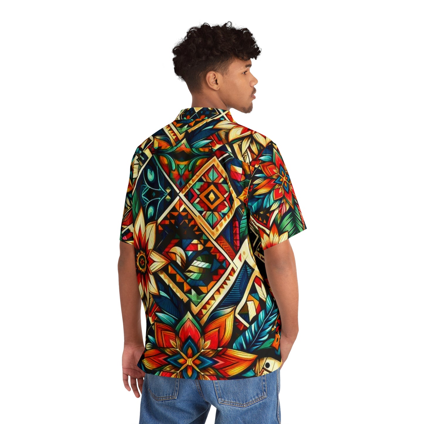 Juicy Clams Men's Hawaiian Shirt (1018)