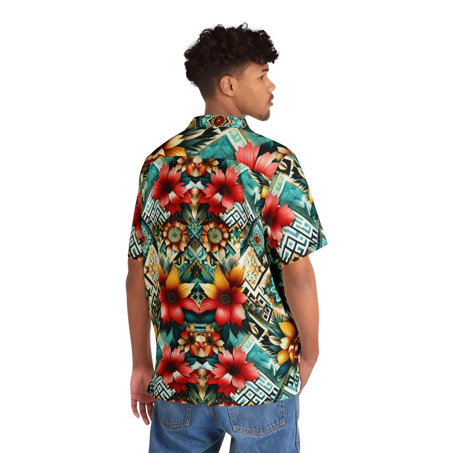 Juicy Clams Men's Hawaiian Shirt (H056)