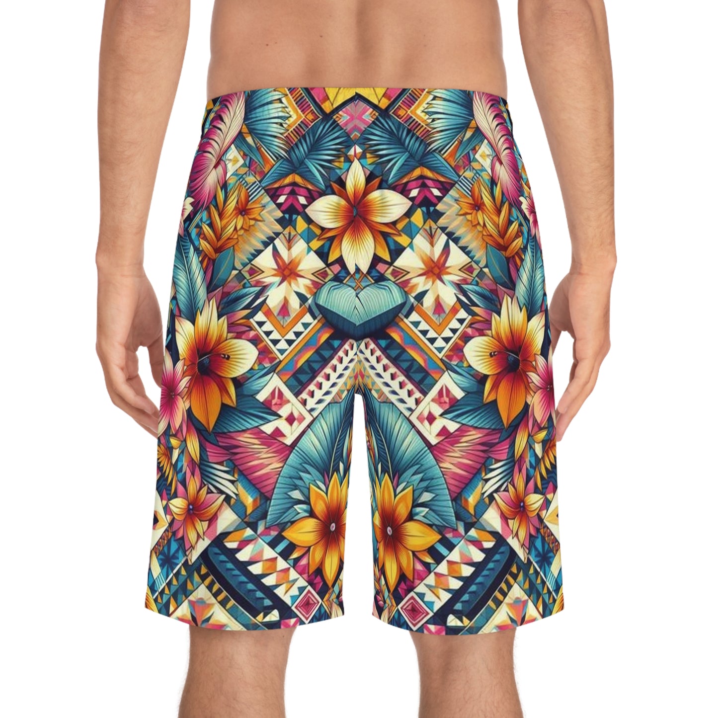 Juicy Clams Men's Board Shorts (1035)