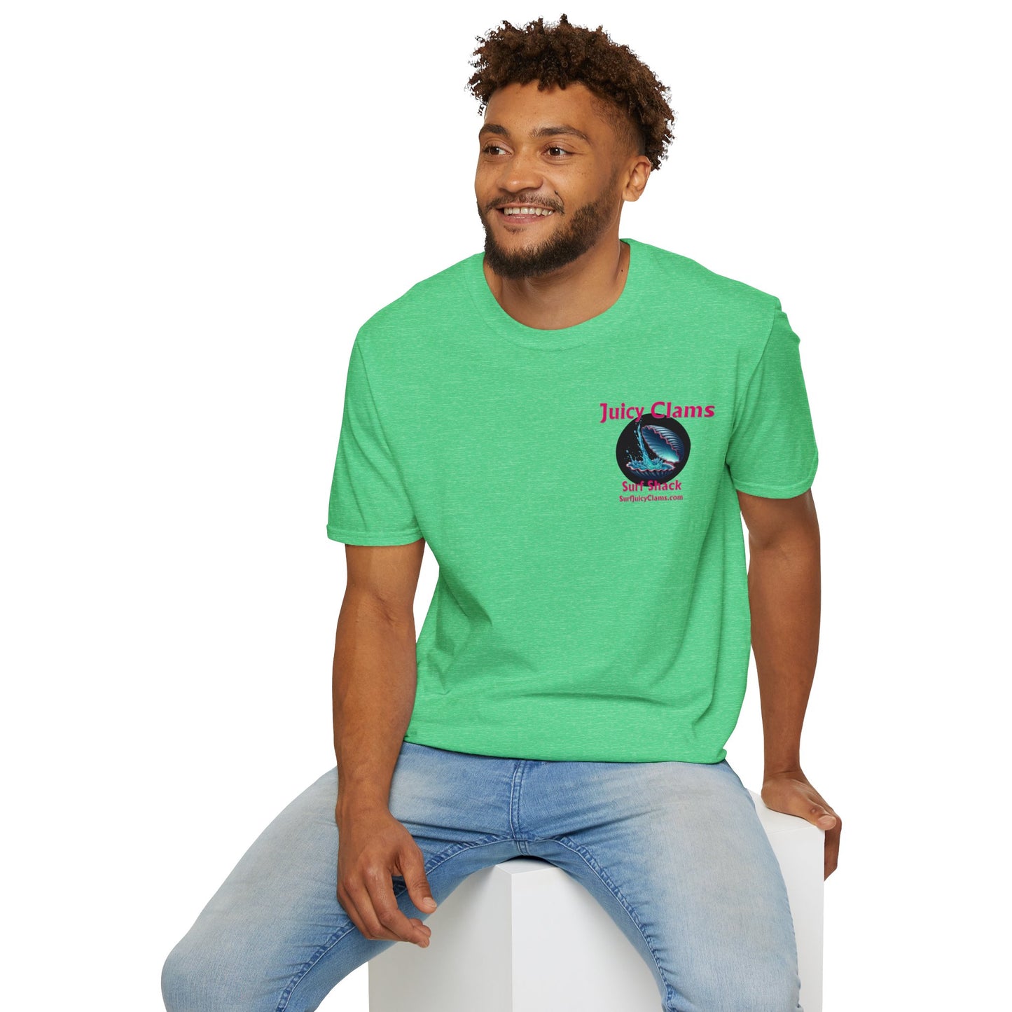 Juicy Clams Unisex Logo T-Shirt (L010)