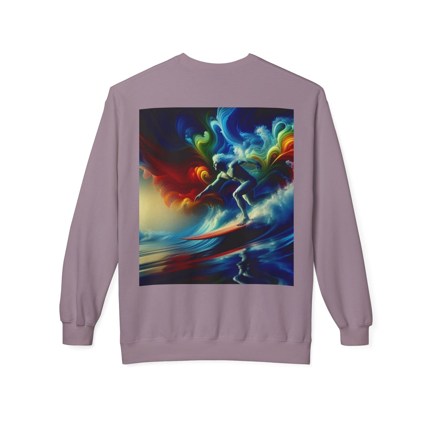 Juicy Clams Unisex Midweight Fleece Crewneck Sweatshirt (D041)