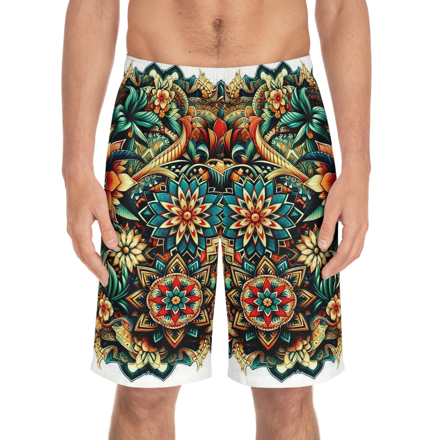 Juicy Clams Men's Board Shorts (H017)