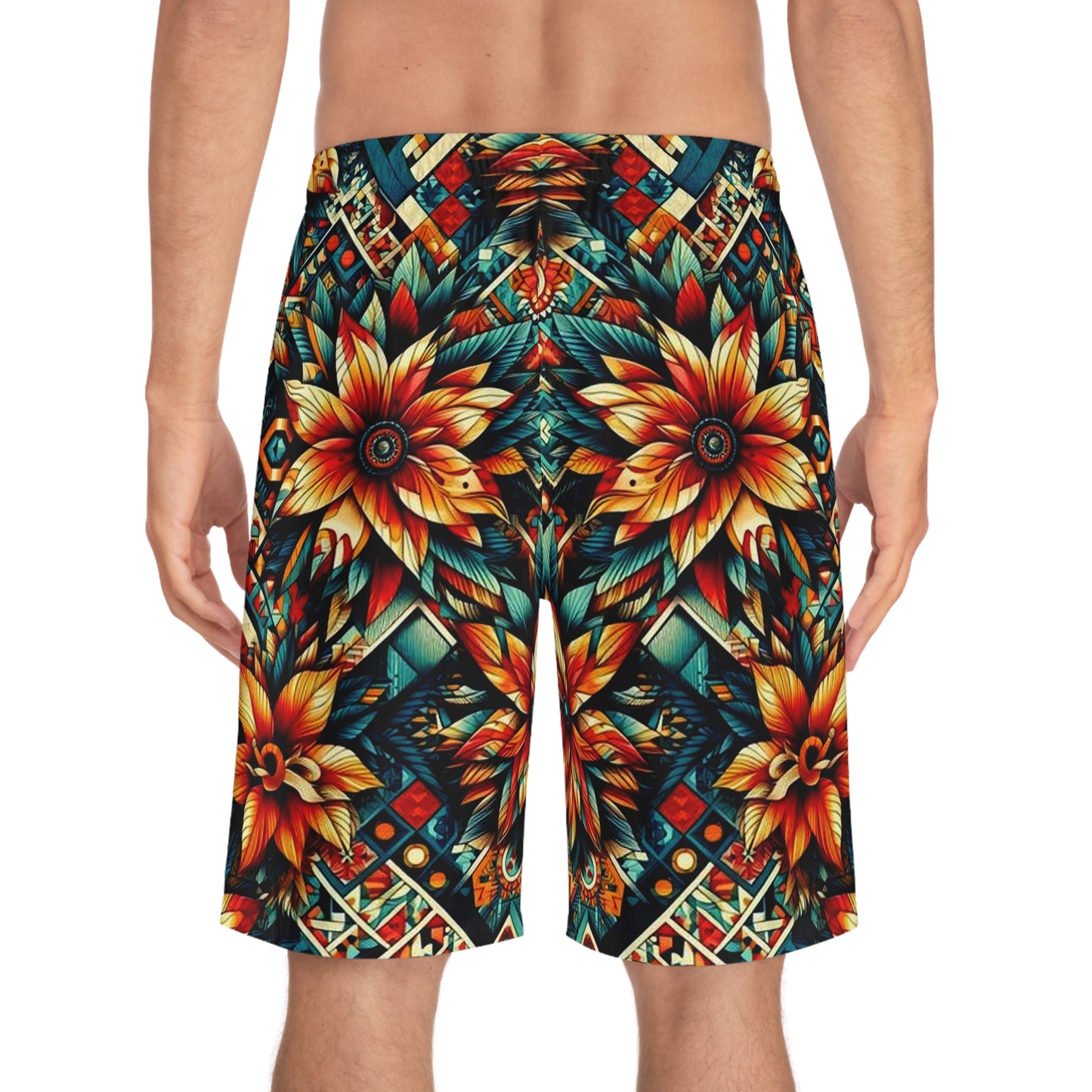 Juicy Clams Men's Board Shorts (H069)