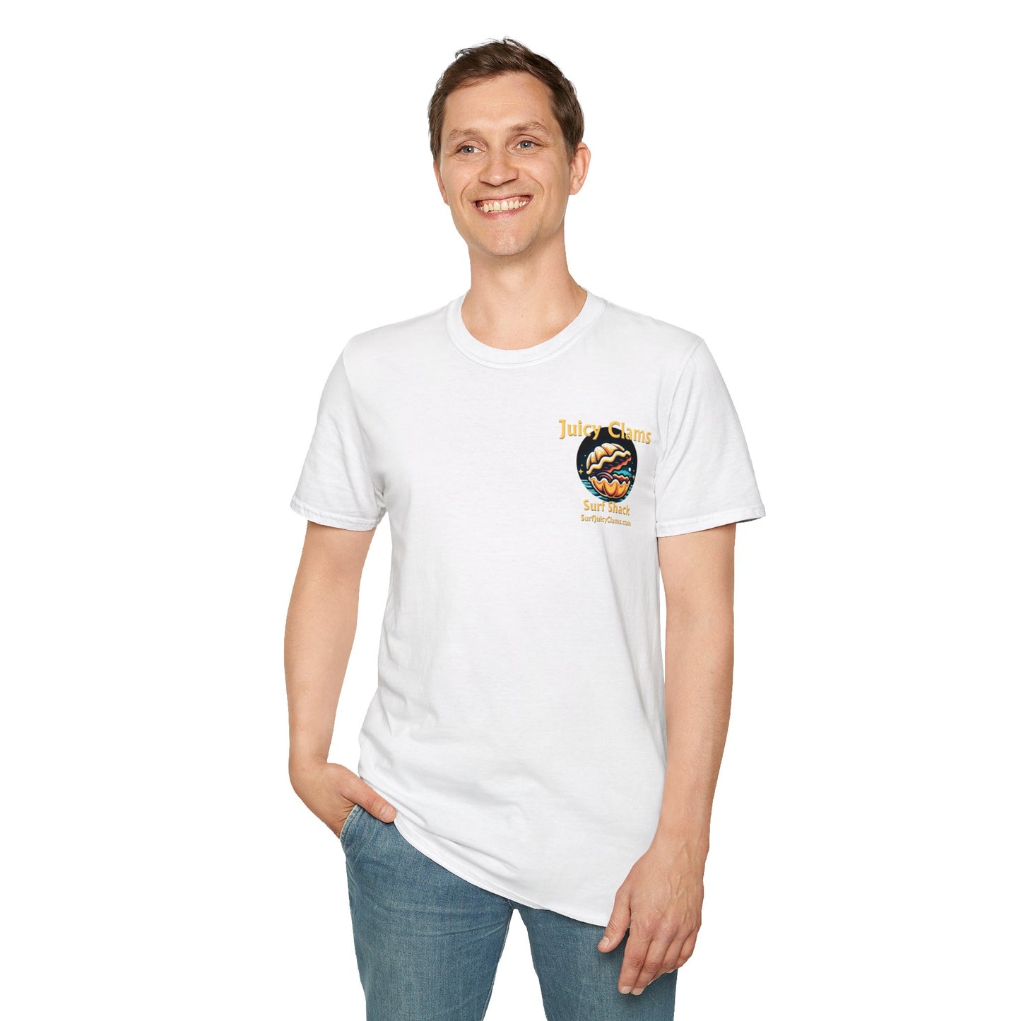 Juicy Clams Unisex Logo T-Shirt (L008)