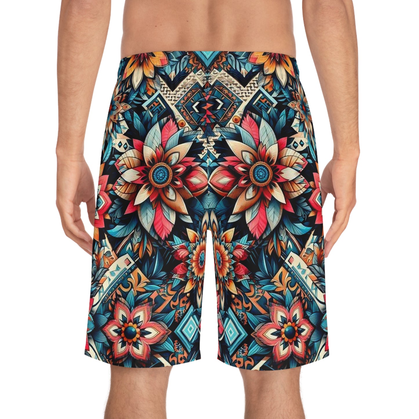 Juicy Clams Men's Board Shorts (H041)