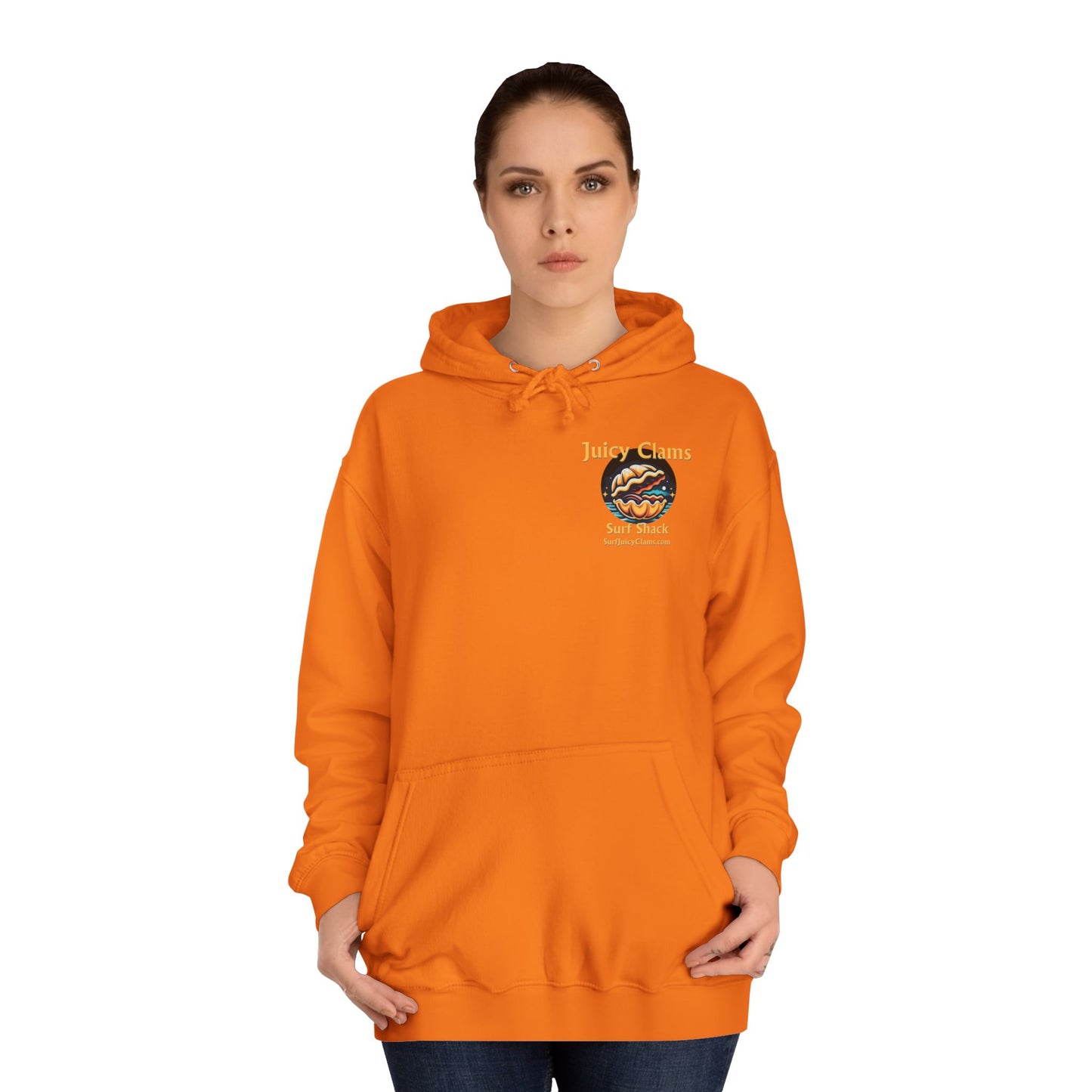 Juicy Clams Unisex College Hoodie (L008)