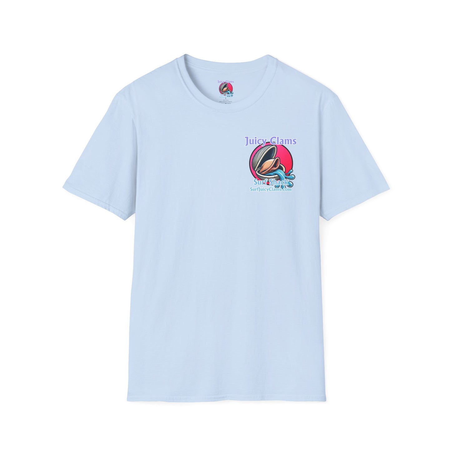 Juicy Clams Unisex Logo T-Shirt (A007)