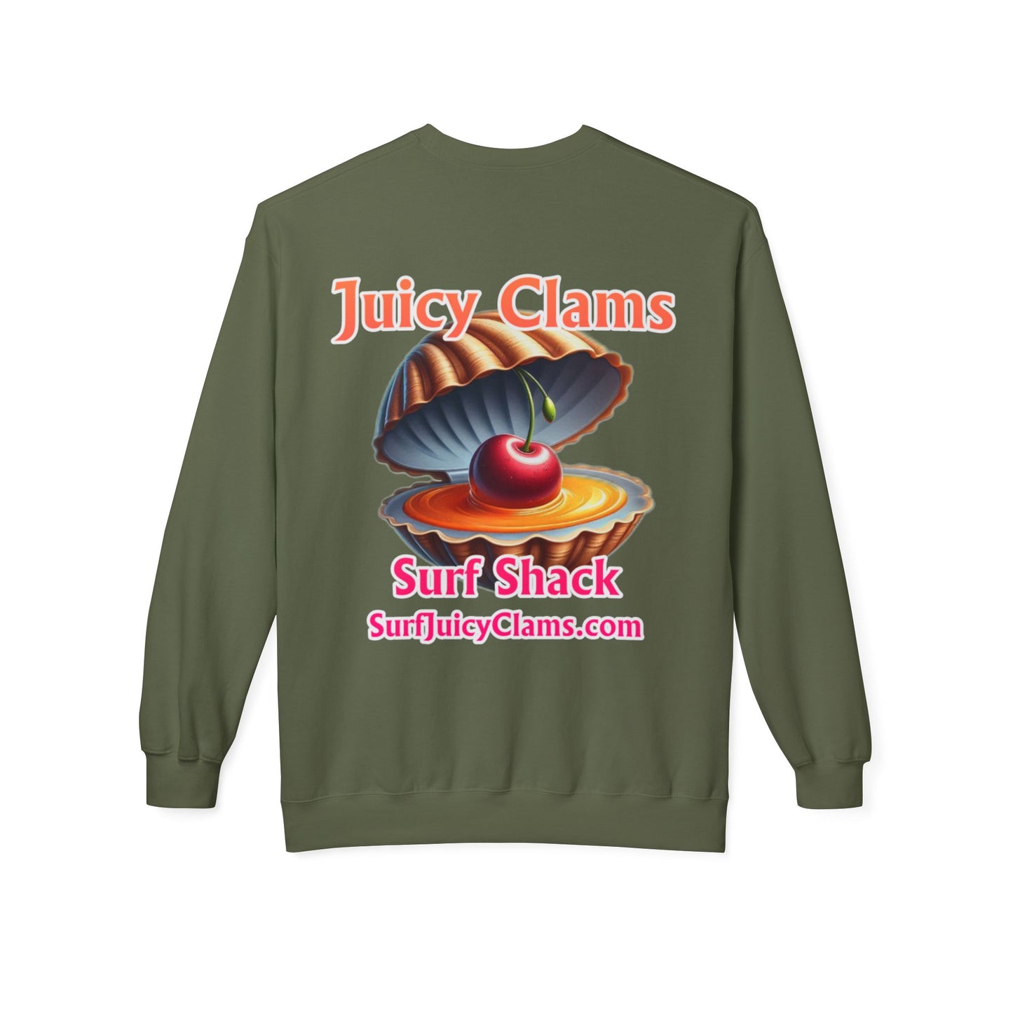Juicy Clams Unisex Midweight Sweatshirt (A025)