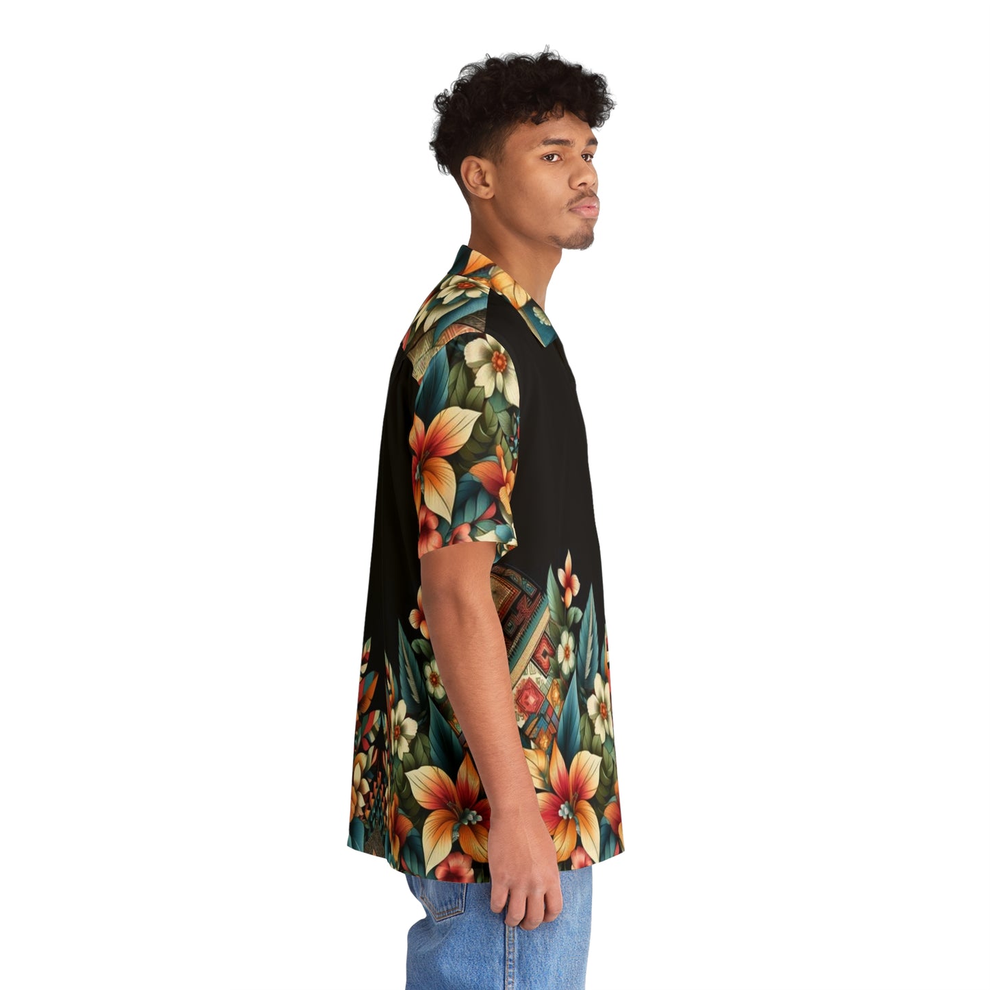 Juicy Clams Men's Hawaiian Shirt (H158)