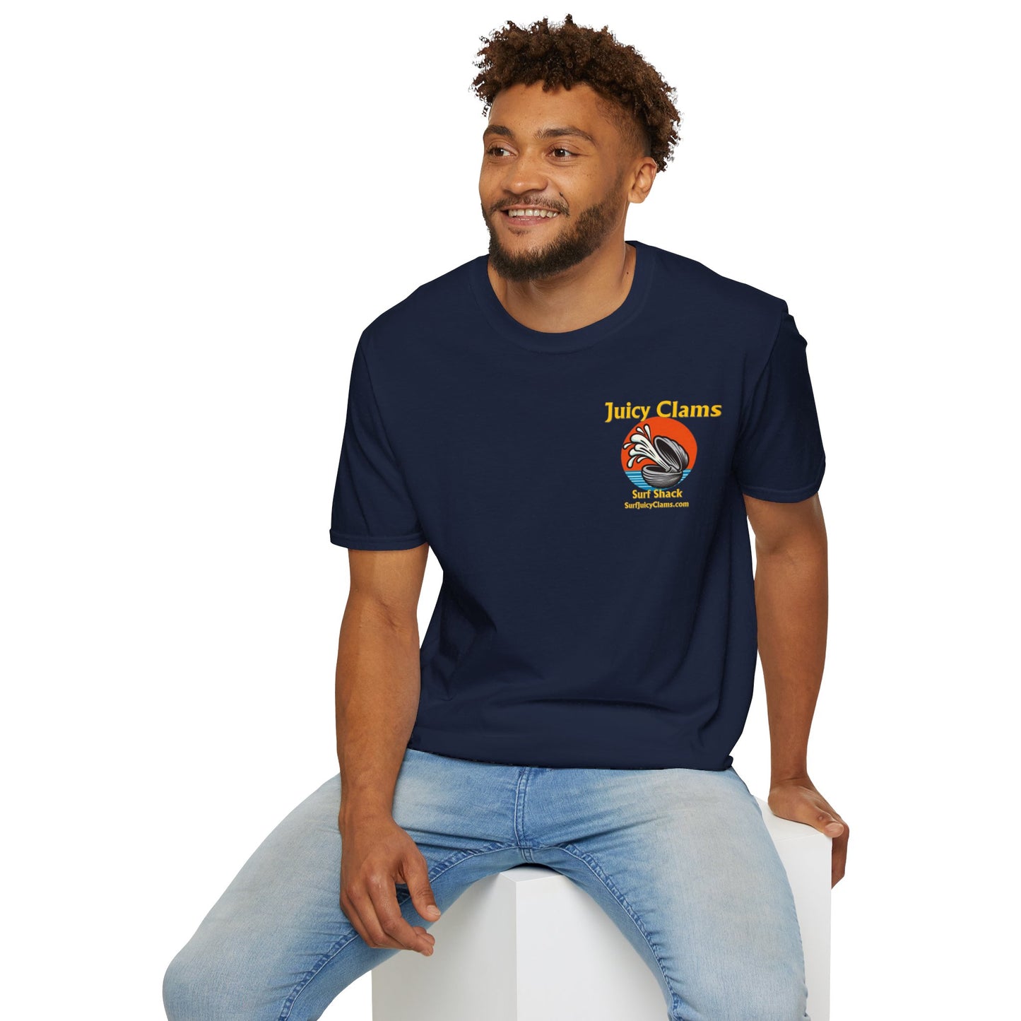 Juicy Clams Unisex Logo T-Shirt (L005)