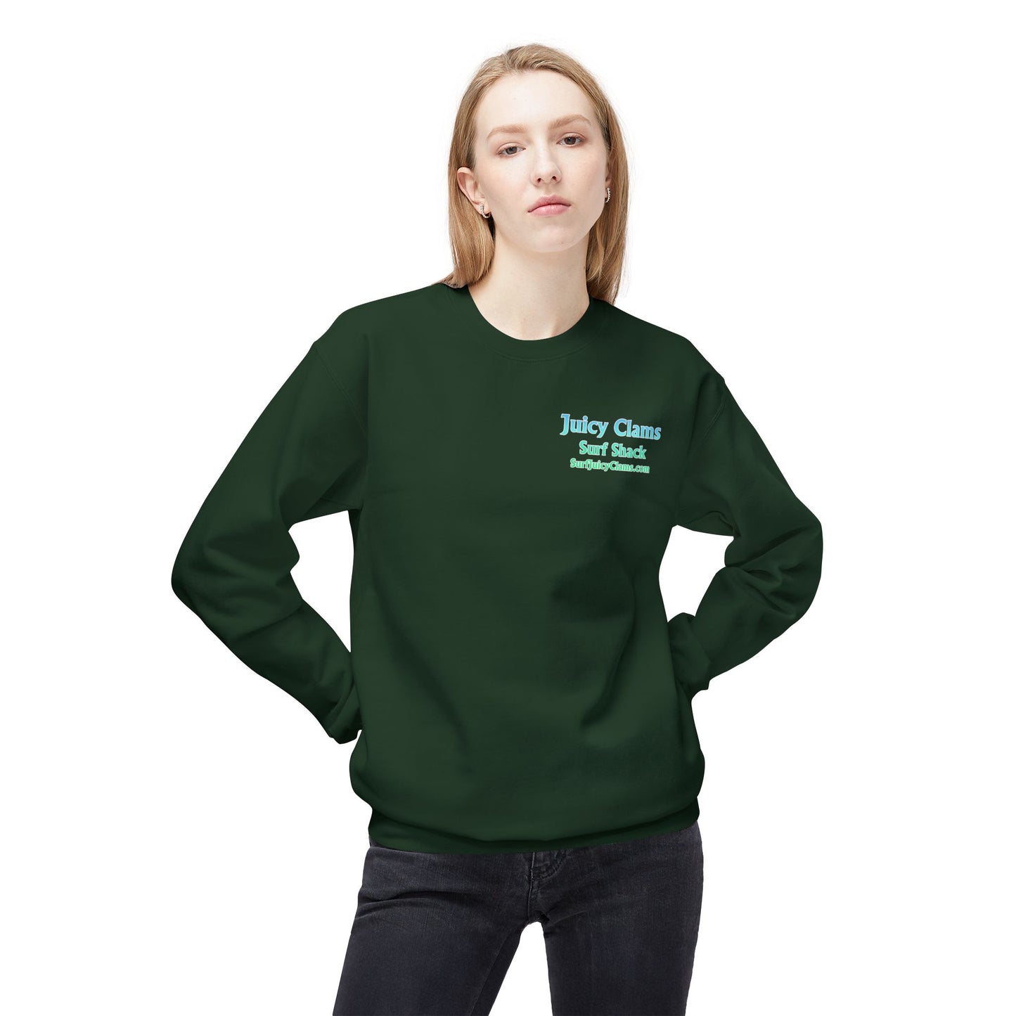 Juicy Clams Unisex Midweight Sweatshirt (V040)