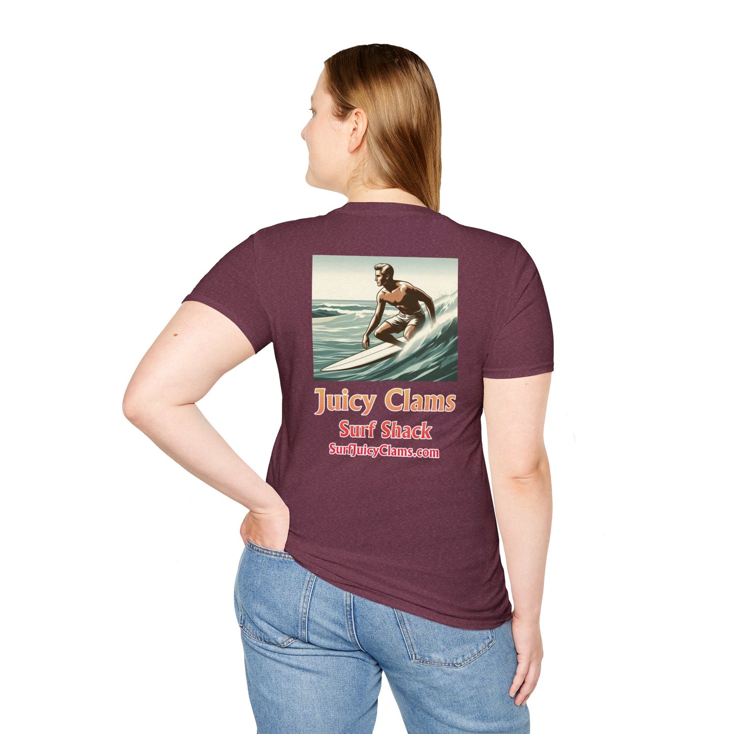 Juicy Clams Vintage Unisex T-Shirt (V044)