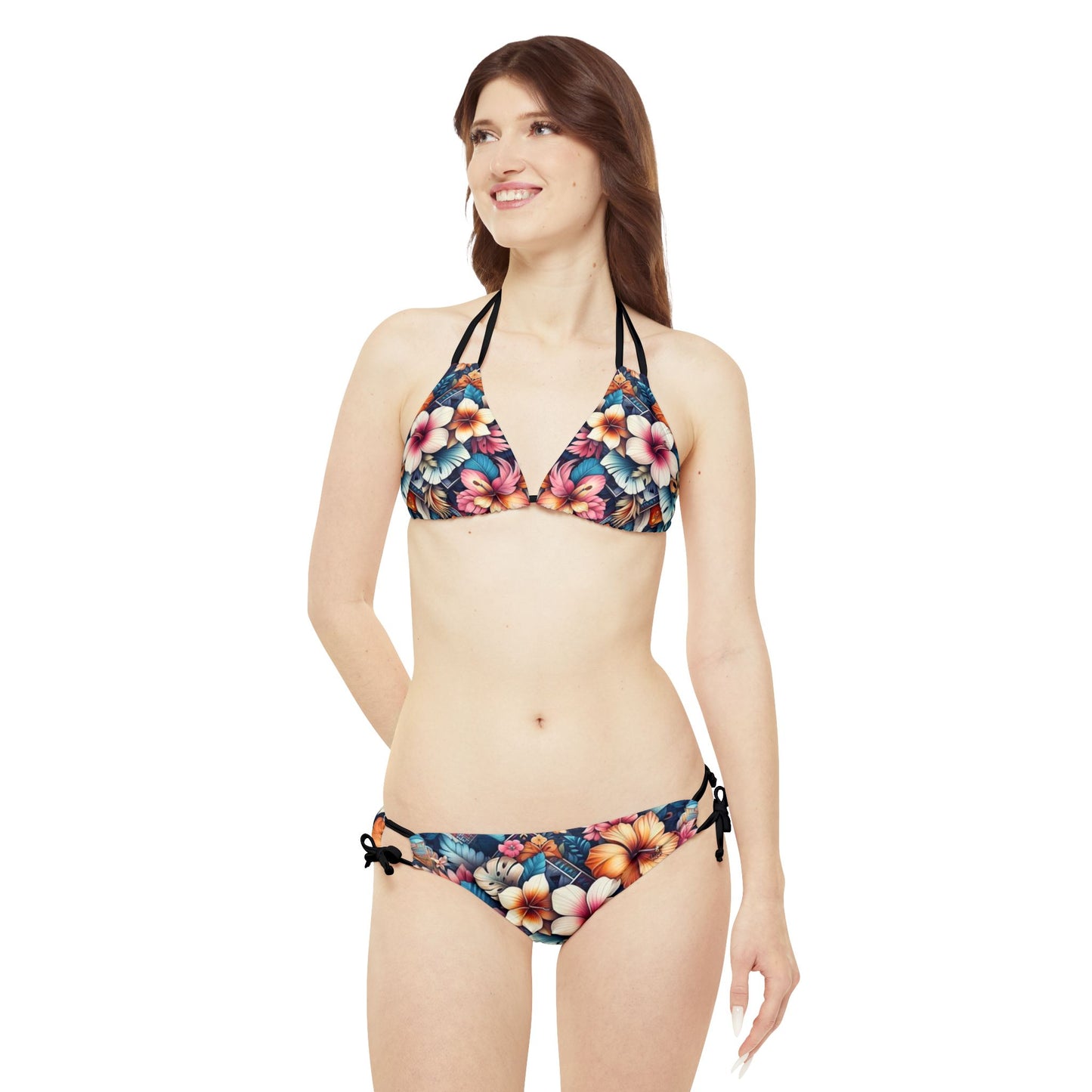 Juicy Clams Double Strap Bikini Set (1156)