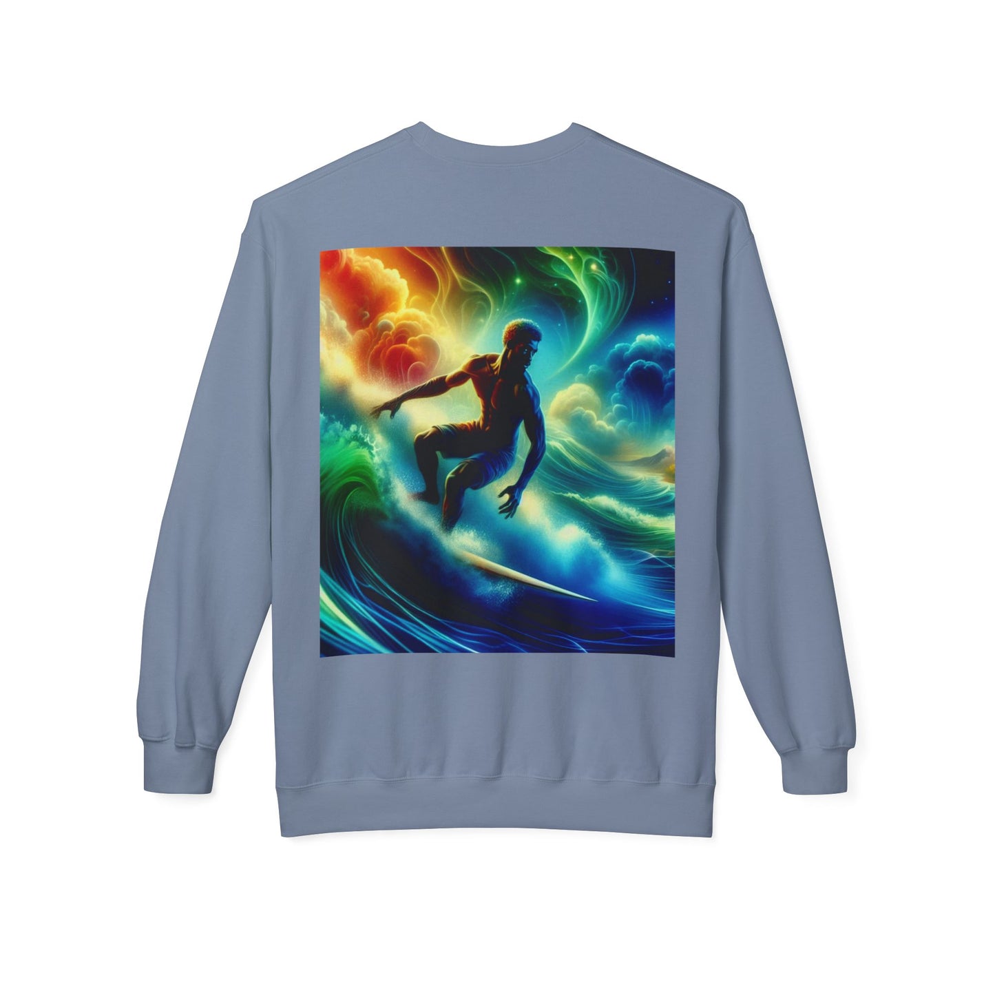 Juicy Clams Unisex Midweight Fleece Crewneck Sweatshirt (D038)