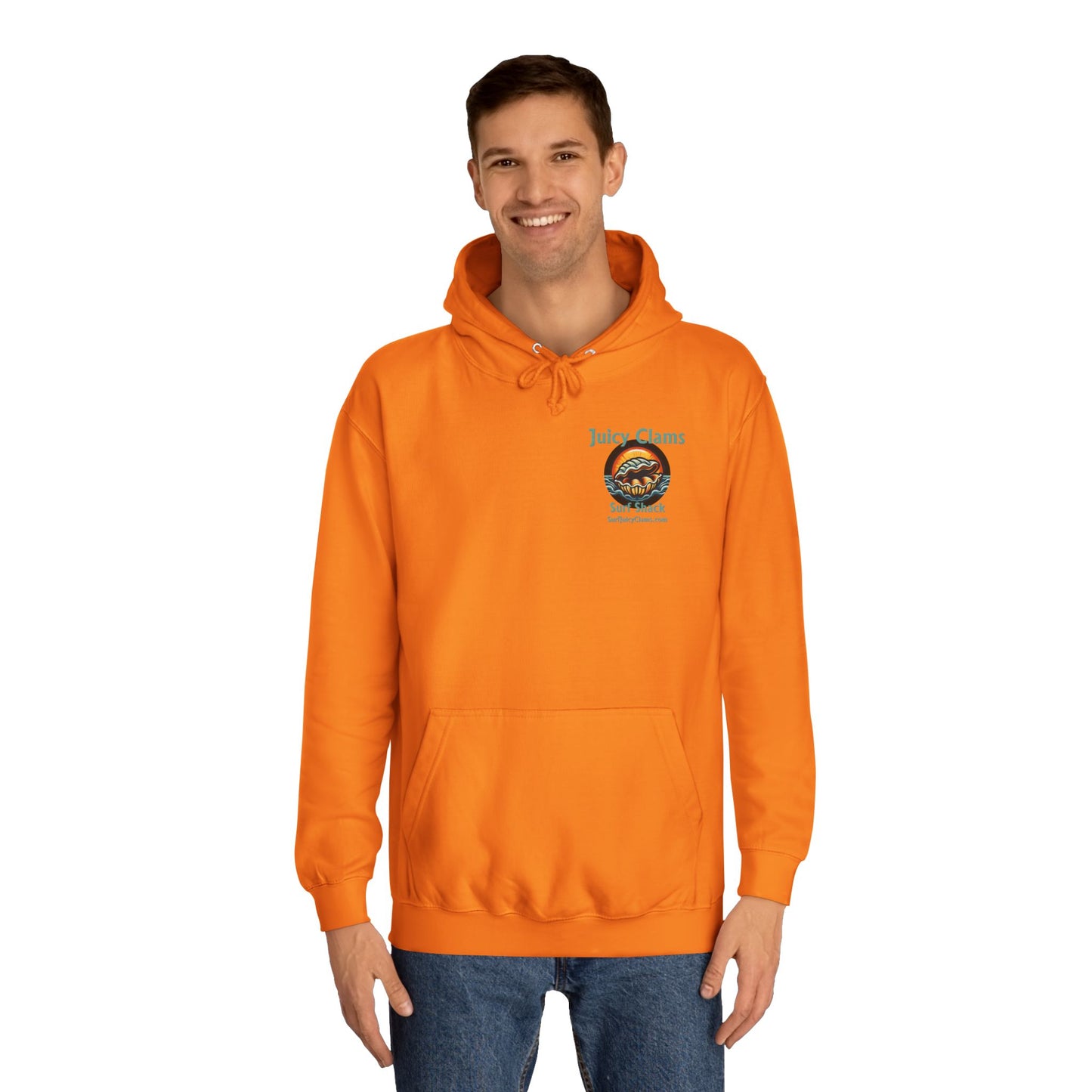 Juicy Clams Unisex College Hoodie (L002)