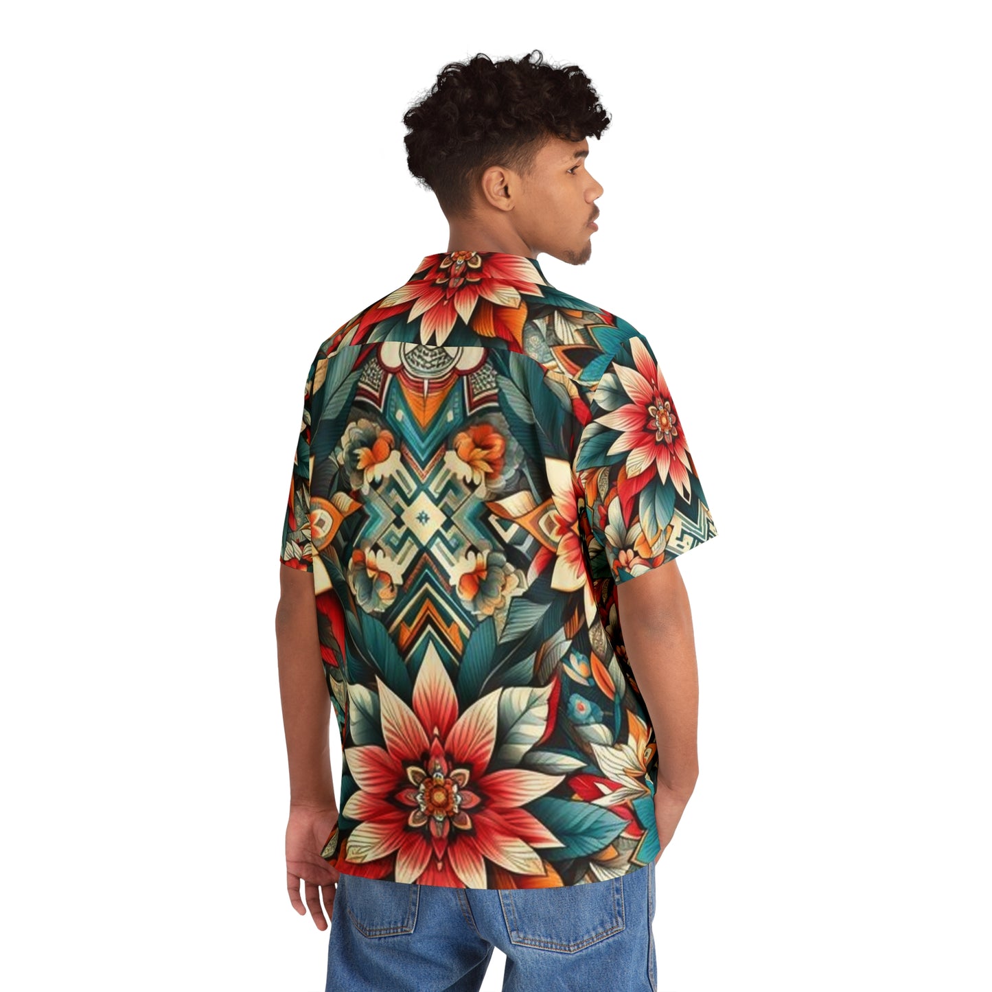 Juicy Clams Men's Hawaiian Shirt (1024)