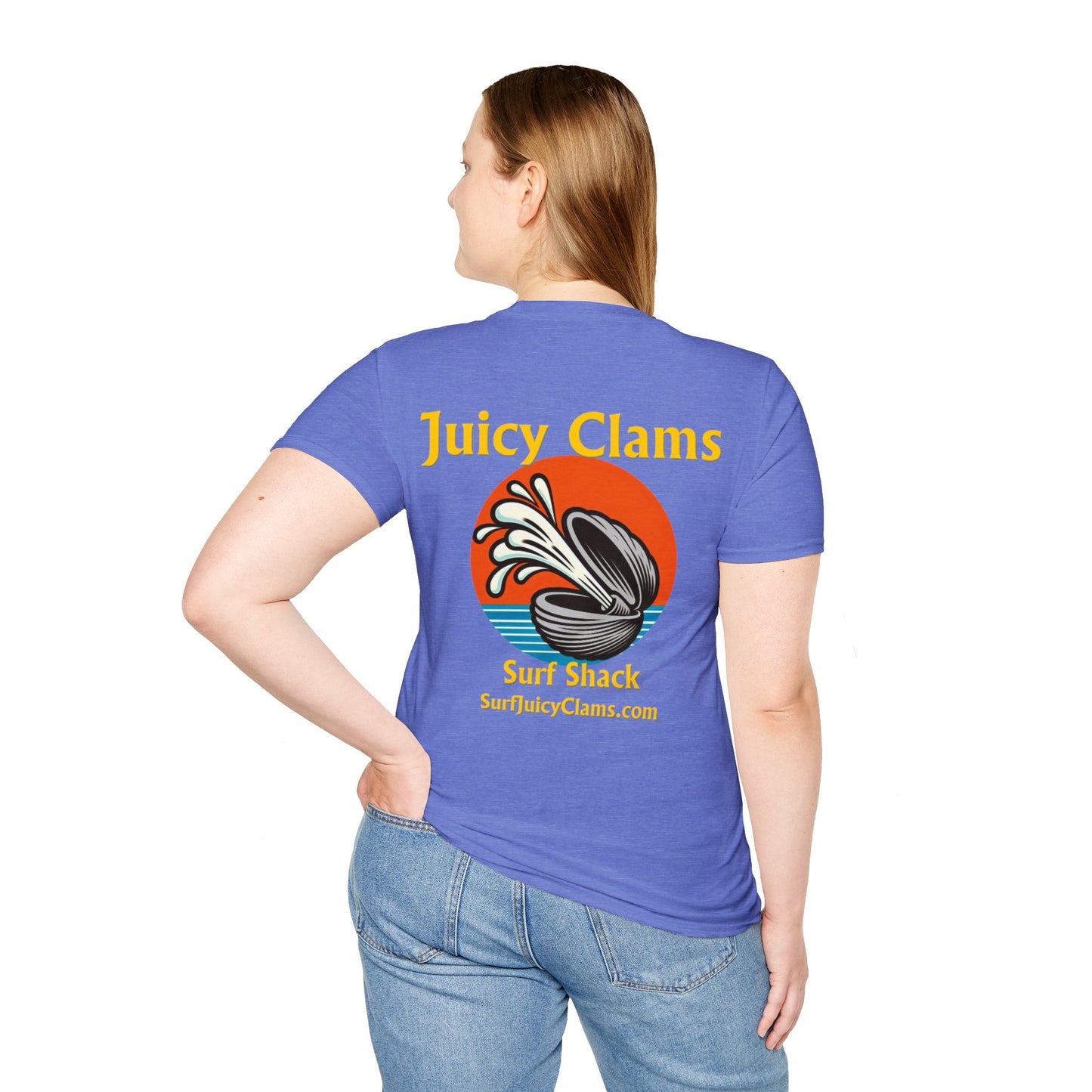 Juicy Clams Unisex Logo T-Shirt (L005)