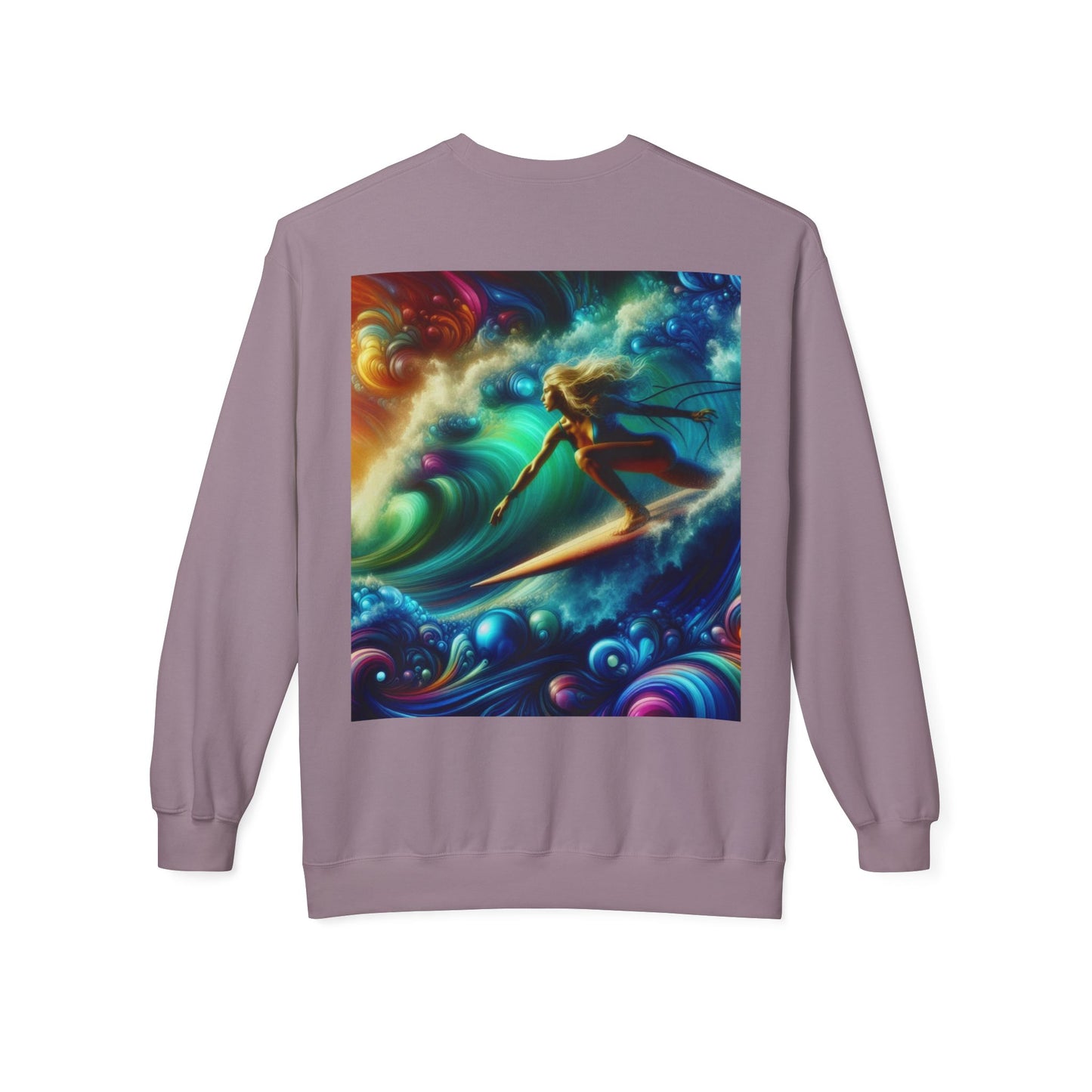 Juicy Clams Unisex Midweight Fleece Crewneck Sweatshirt (D010)