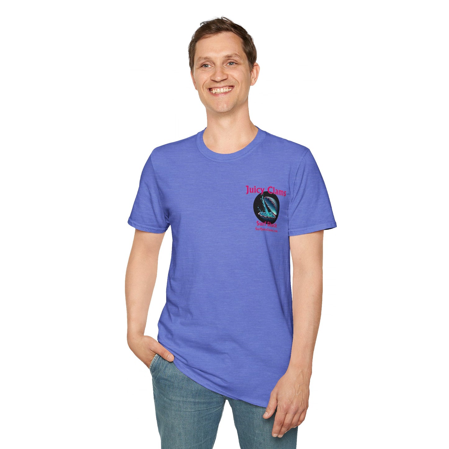 Juicy Clams Unisex Logo T-Shirt (L010)