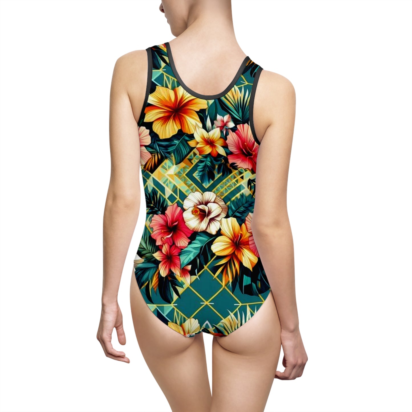 Juicy Clams Classic One-Piece Swimsuit (H059)