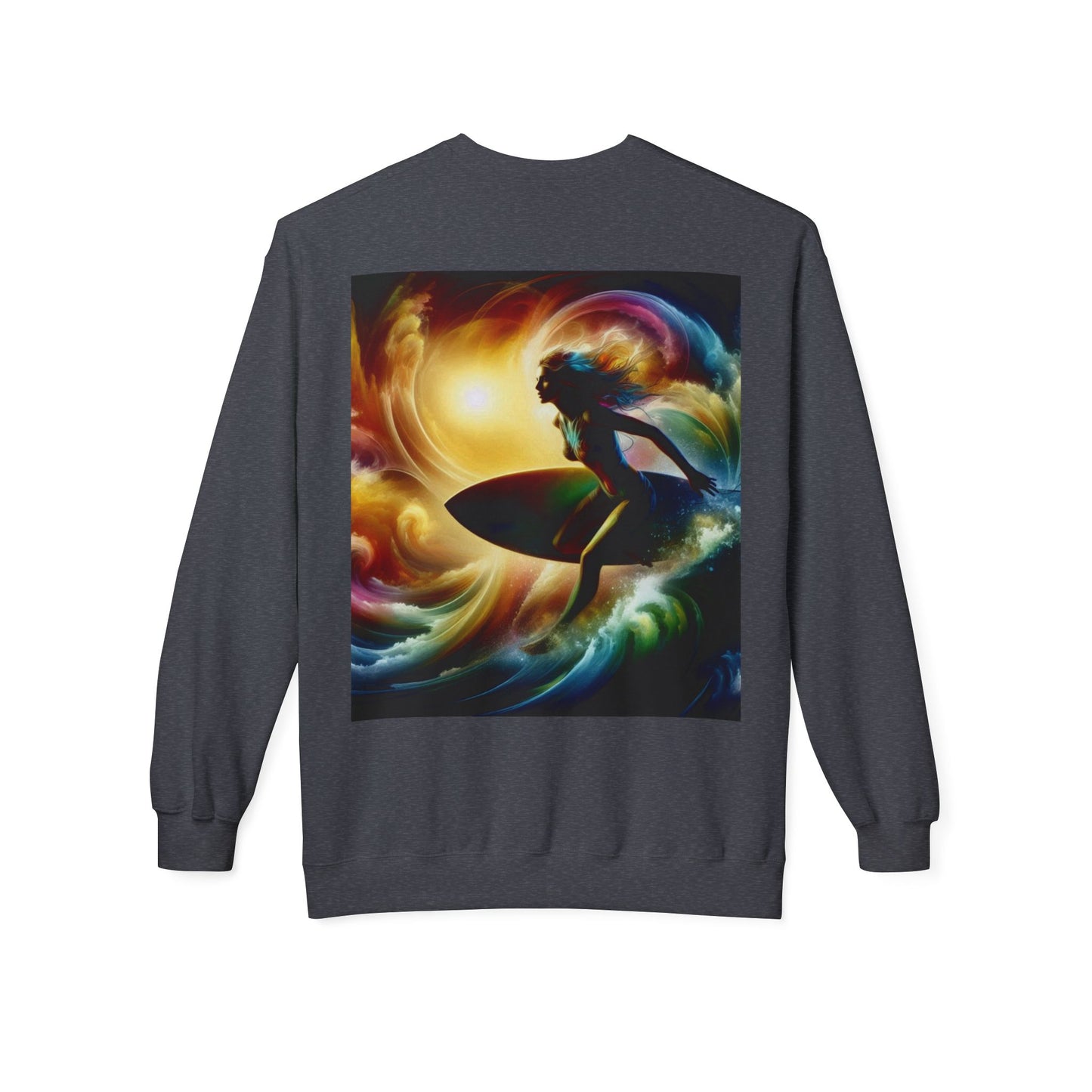 Juicy Clams Unisex Midweight Fleece Crewneck Sweatshirt (D008)