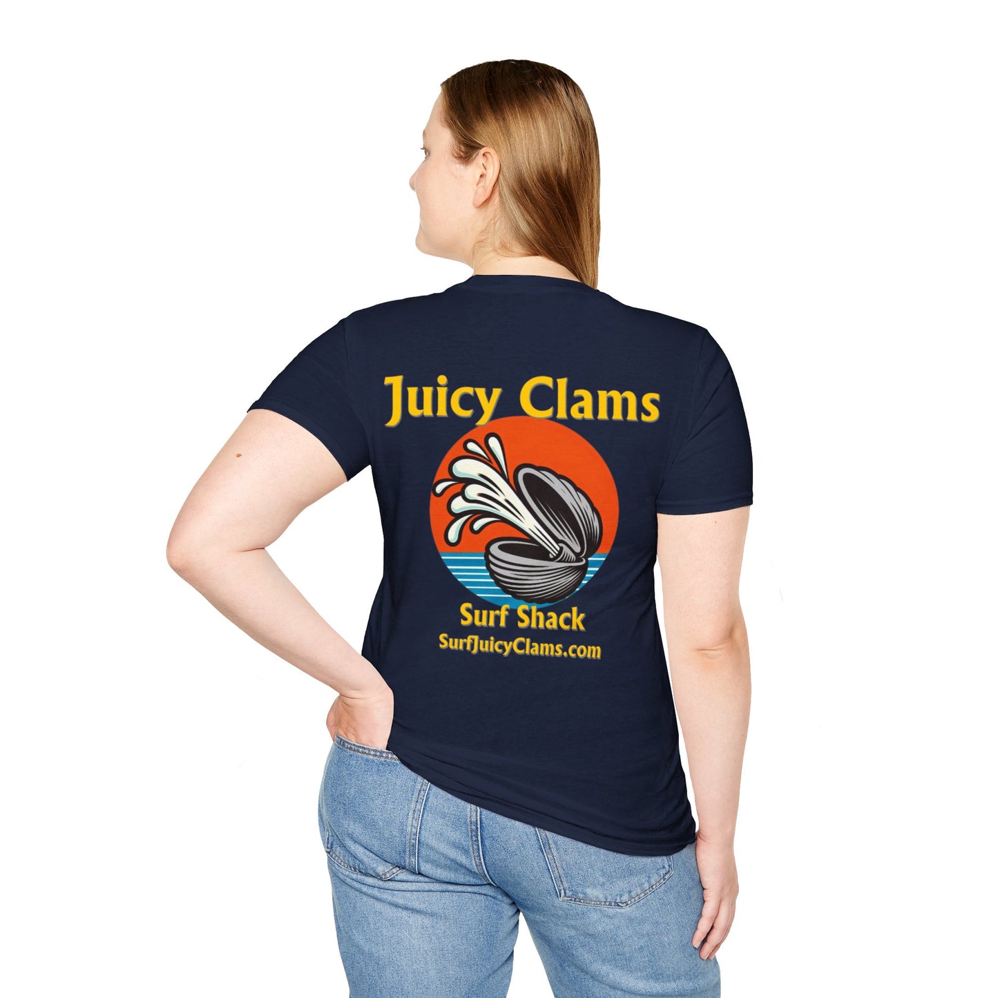 Juicy Clams Unisex Logo T-Shirt (L005)