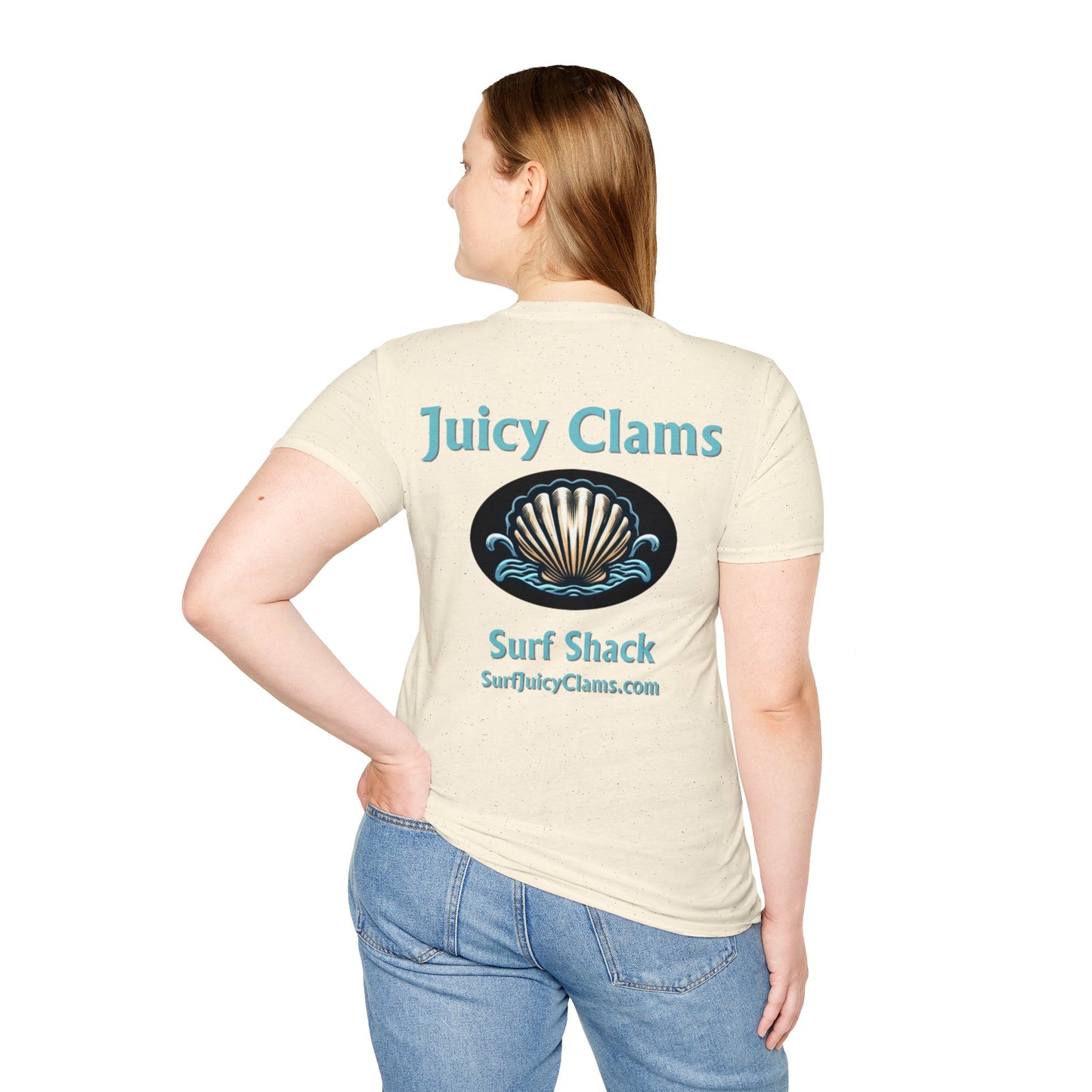 Juicy Clams Unisex Logo T-Shirt (L003)