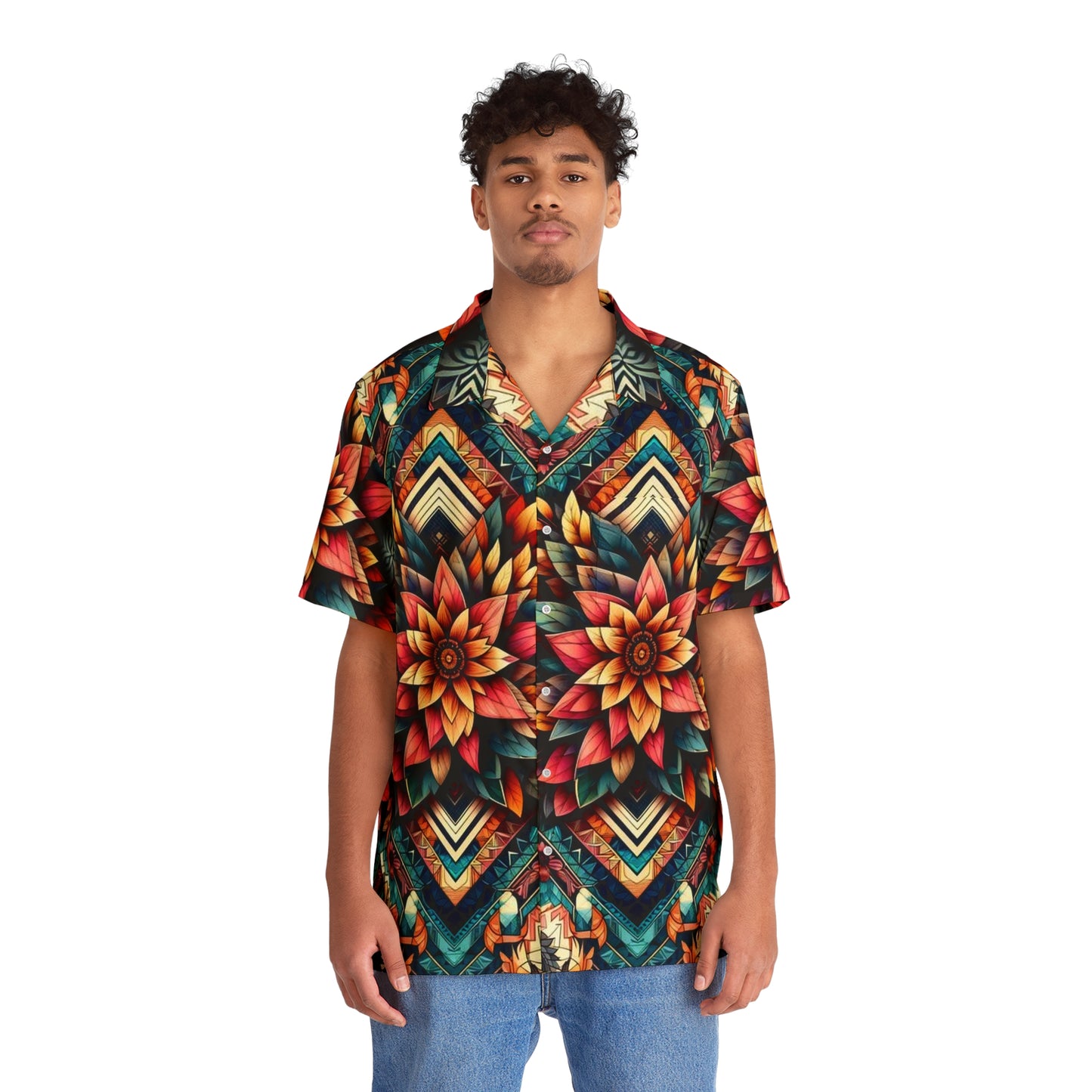 Juicy Clams Men's Hawaiian Shirt (H040)