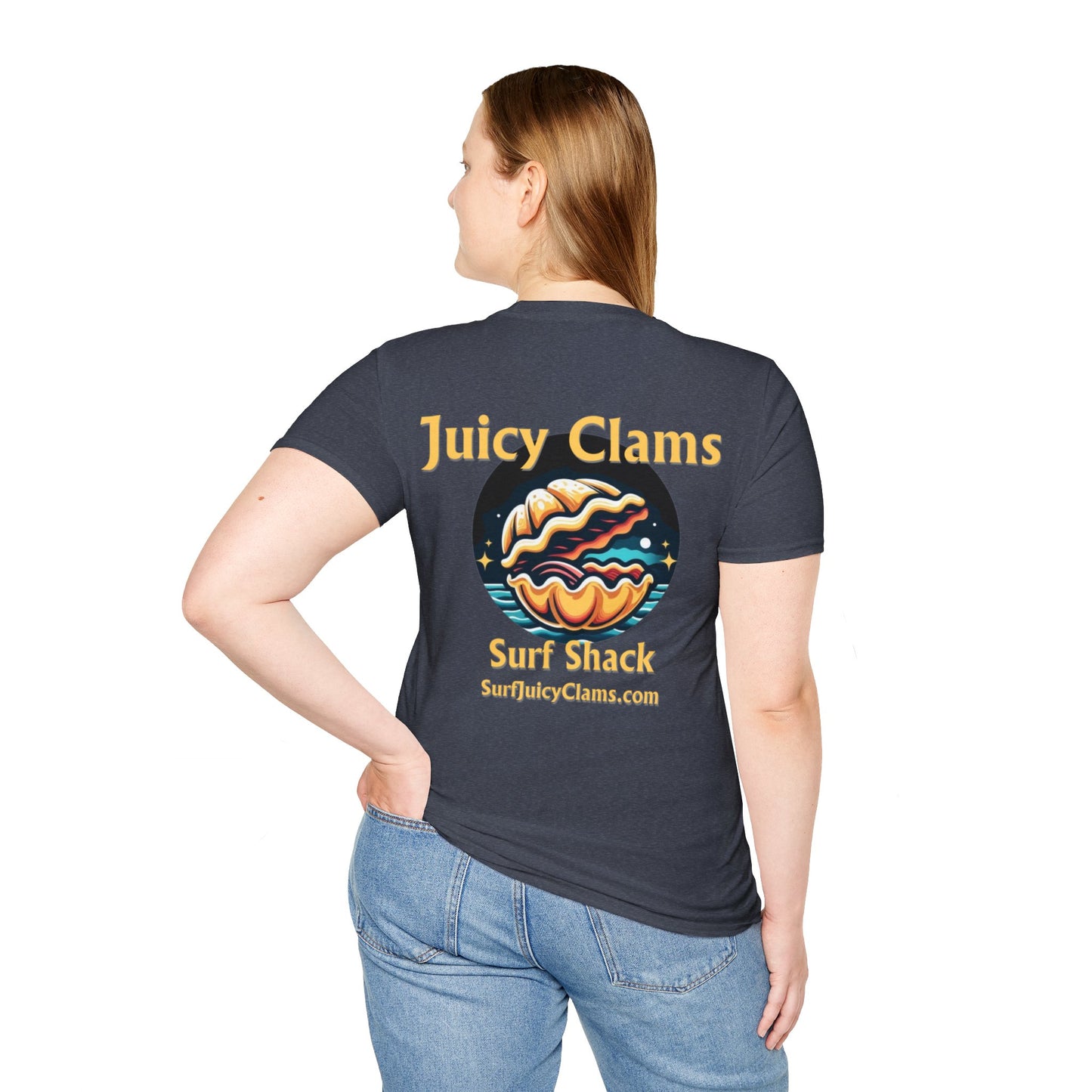 Juicy Clams Unisex Logo T-Shirt (L008)