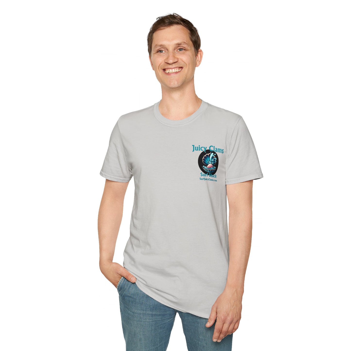 Juicy Clams Unisex Logo T-Shirt (L004)