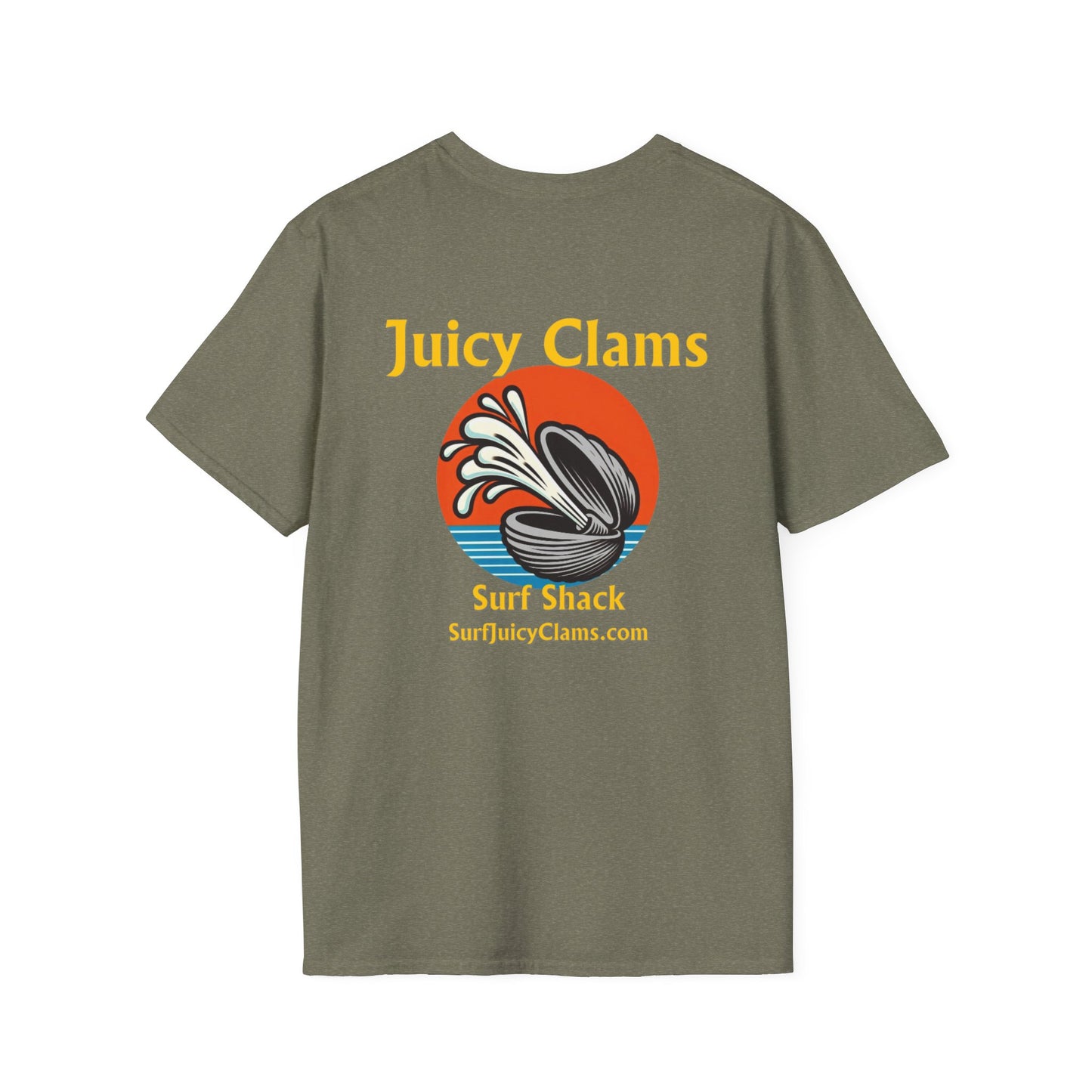 Juicy Clams Unisex Logo T-Shirt (A005)