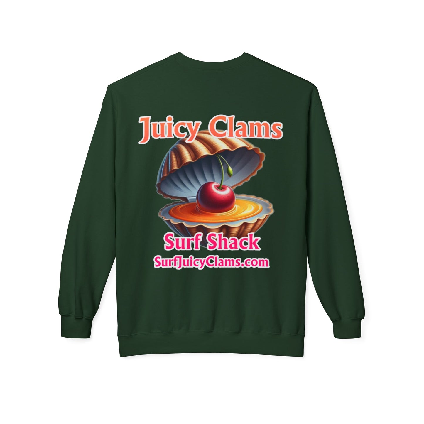 Juicy Clams Unisex Midweight Sweatshirt (A025)