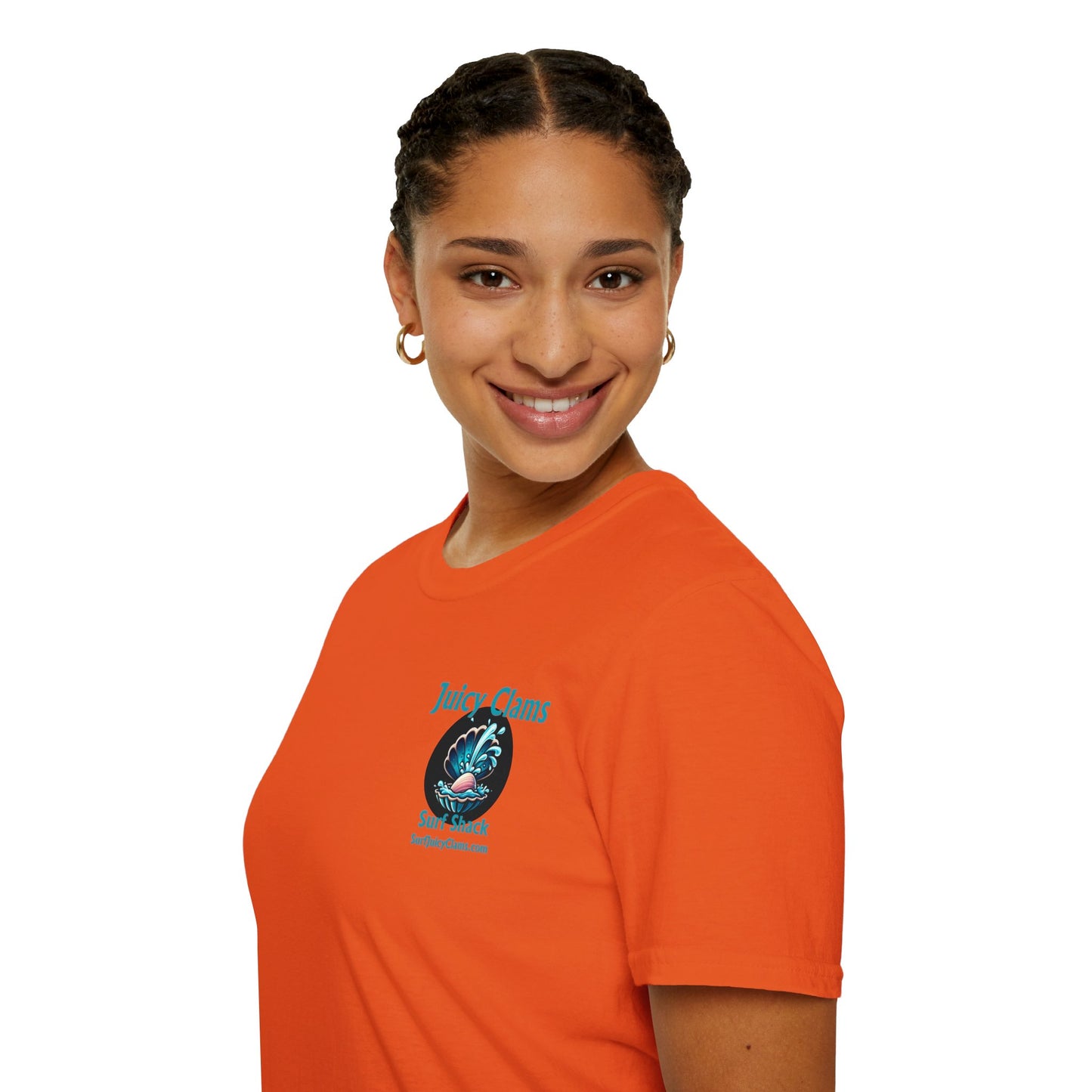 Juicy Clams Unisex Logo T-Shirt (L004)