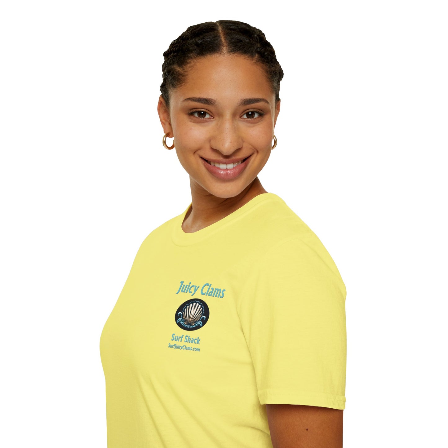 Juicy Clams Unisex Logo T-Shirt (L003)