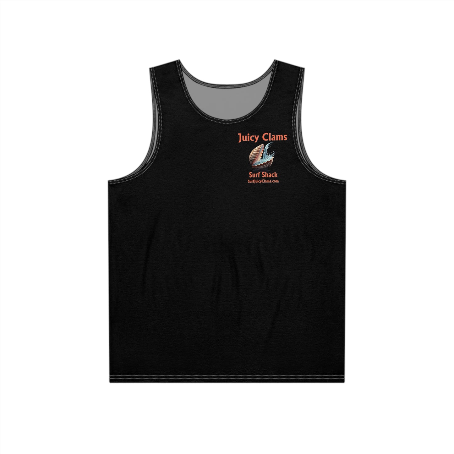 Juicy Clams Men's Logo Tank (A011)