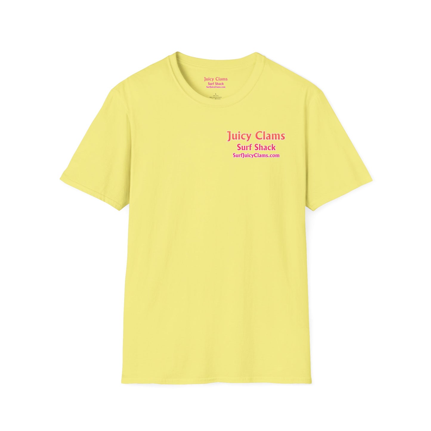 Juicy Clams Unisex Logo T-Shirt (S004)
