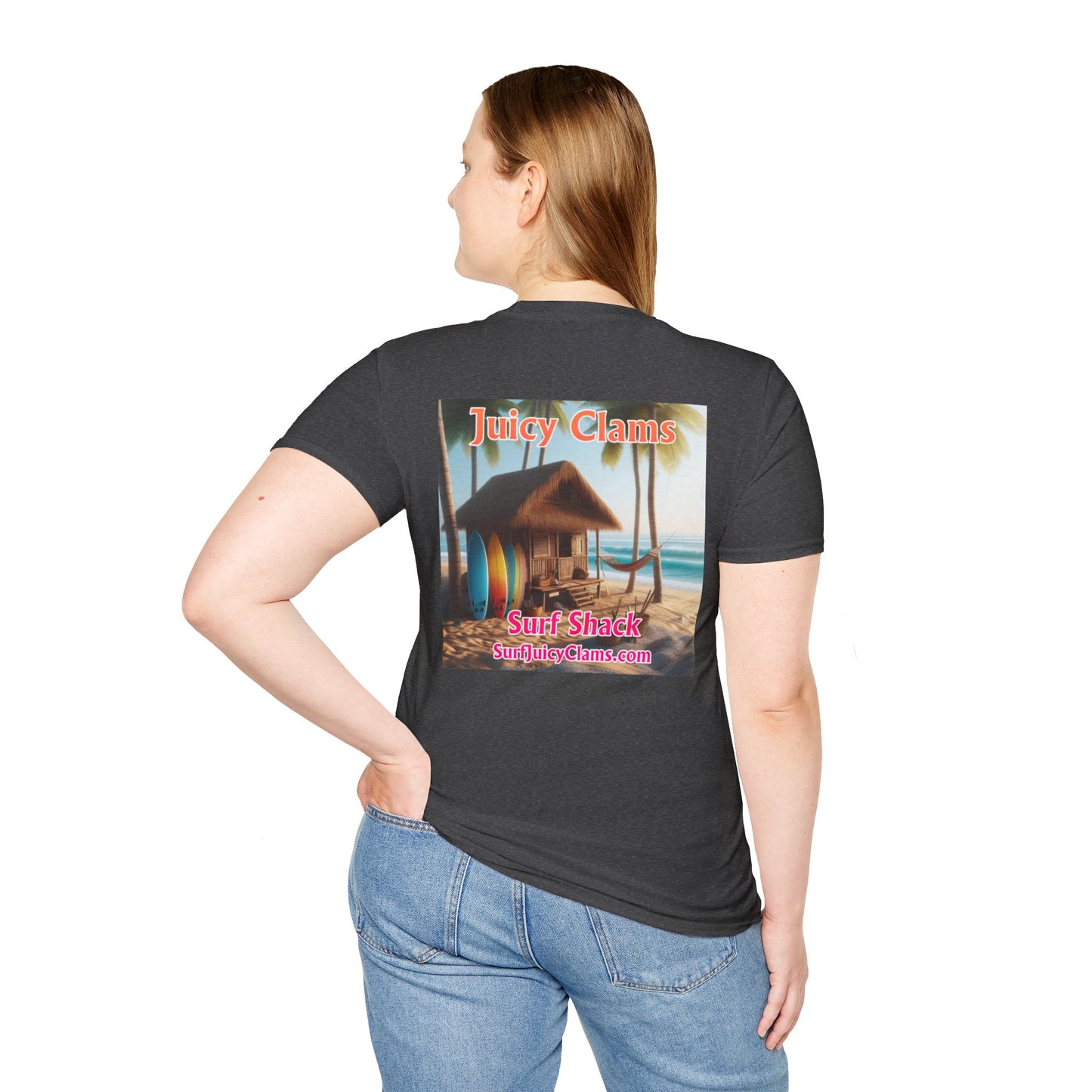 Juicy Clams Unisex Logo T-Shirt (S004)