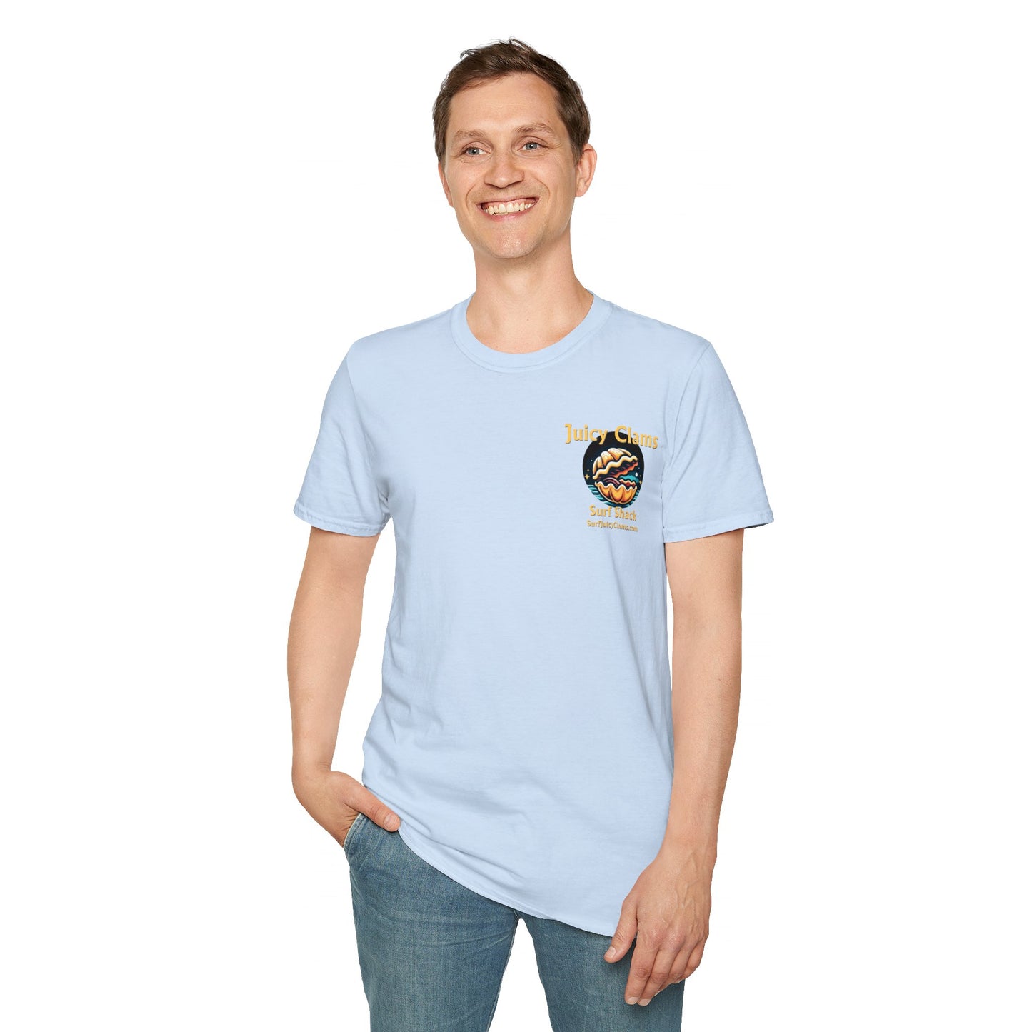 Juicy Clams Unisex Logo T-Shirt (L008)