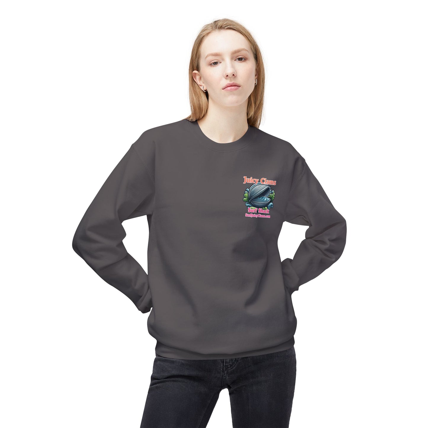 Juicy Clams Unisex Midweight Sweatshirt (A026)