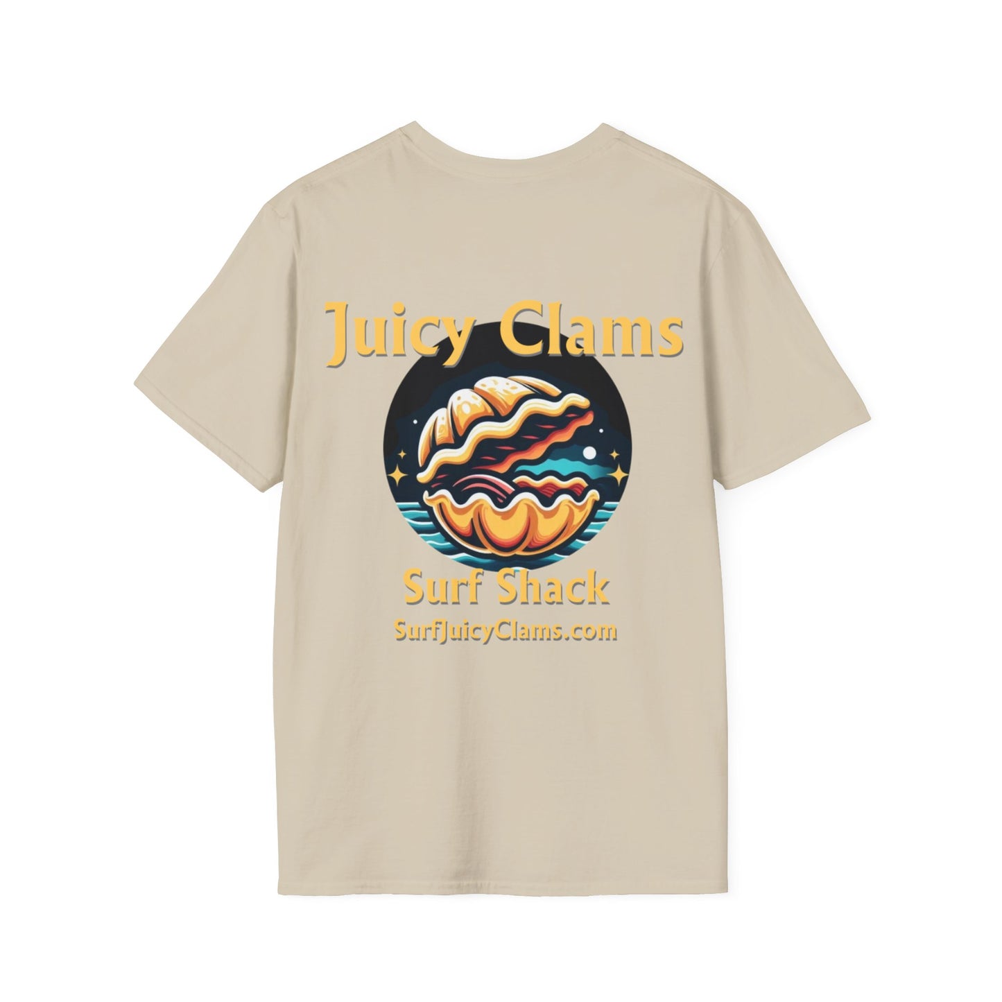 Juicy Clams Unisex Logo T-Shirt (L008)