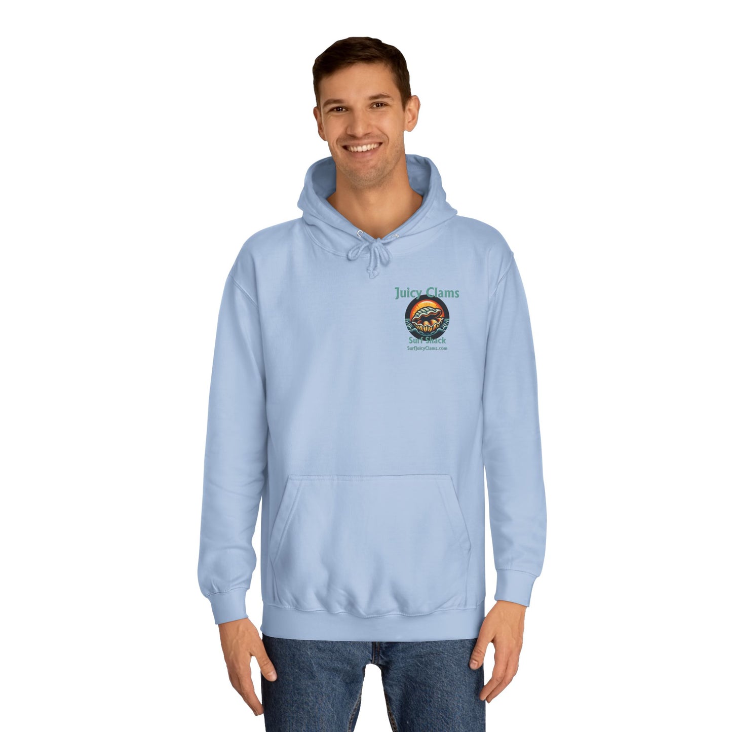 Juicy Clams Unisex College Hoodie (L002)