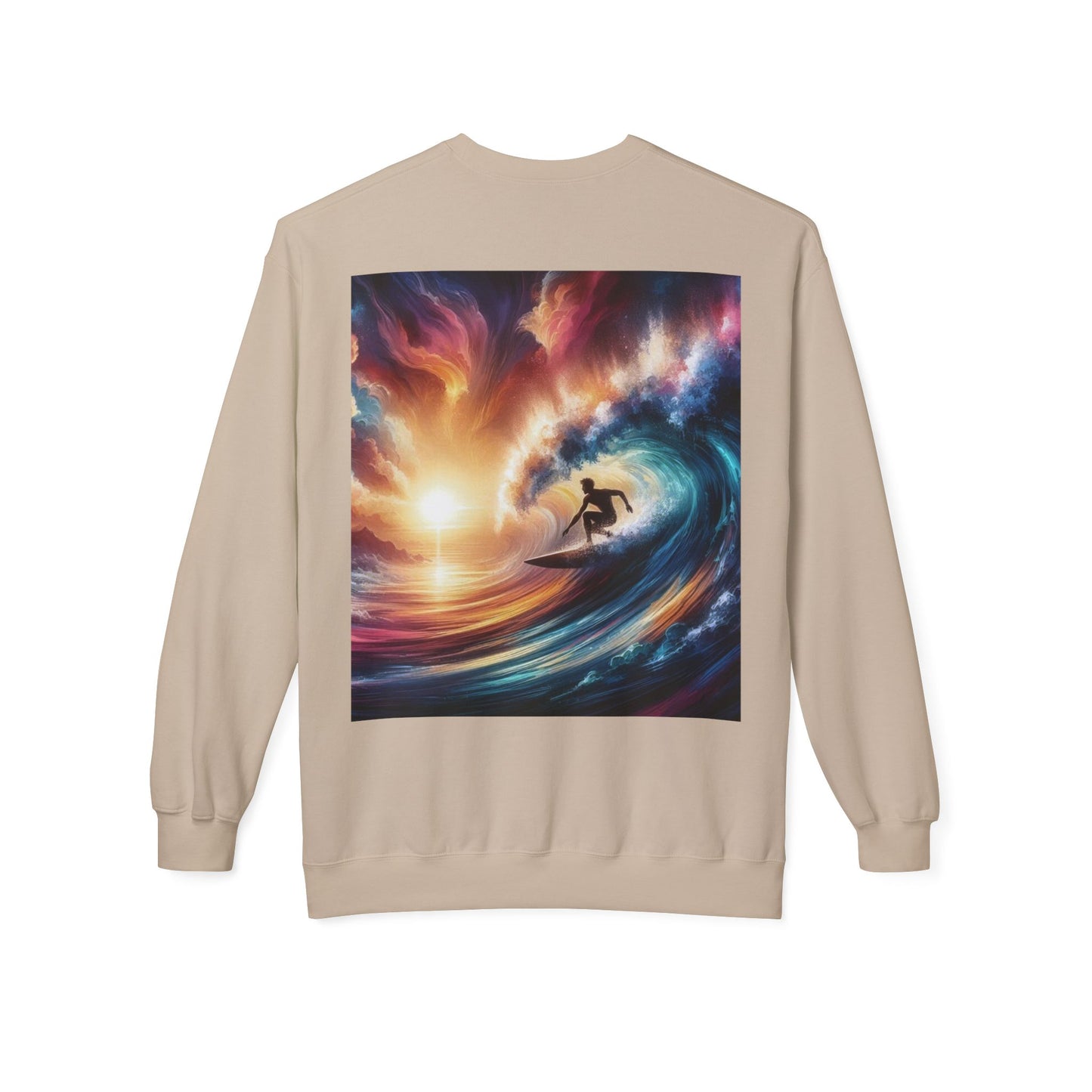 Juicy Clams Unisex Midweight Fleece Crewneck Sweatshirt (V039)